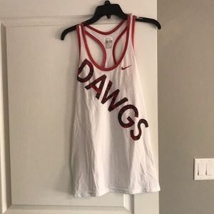 Nike Georgia Bulldogs gameday tank